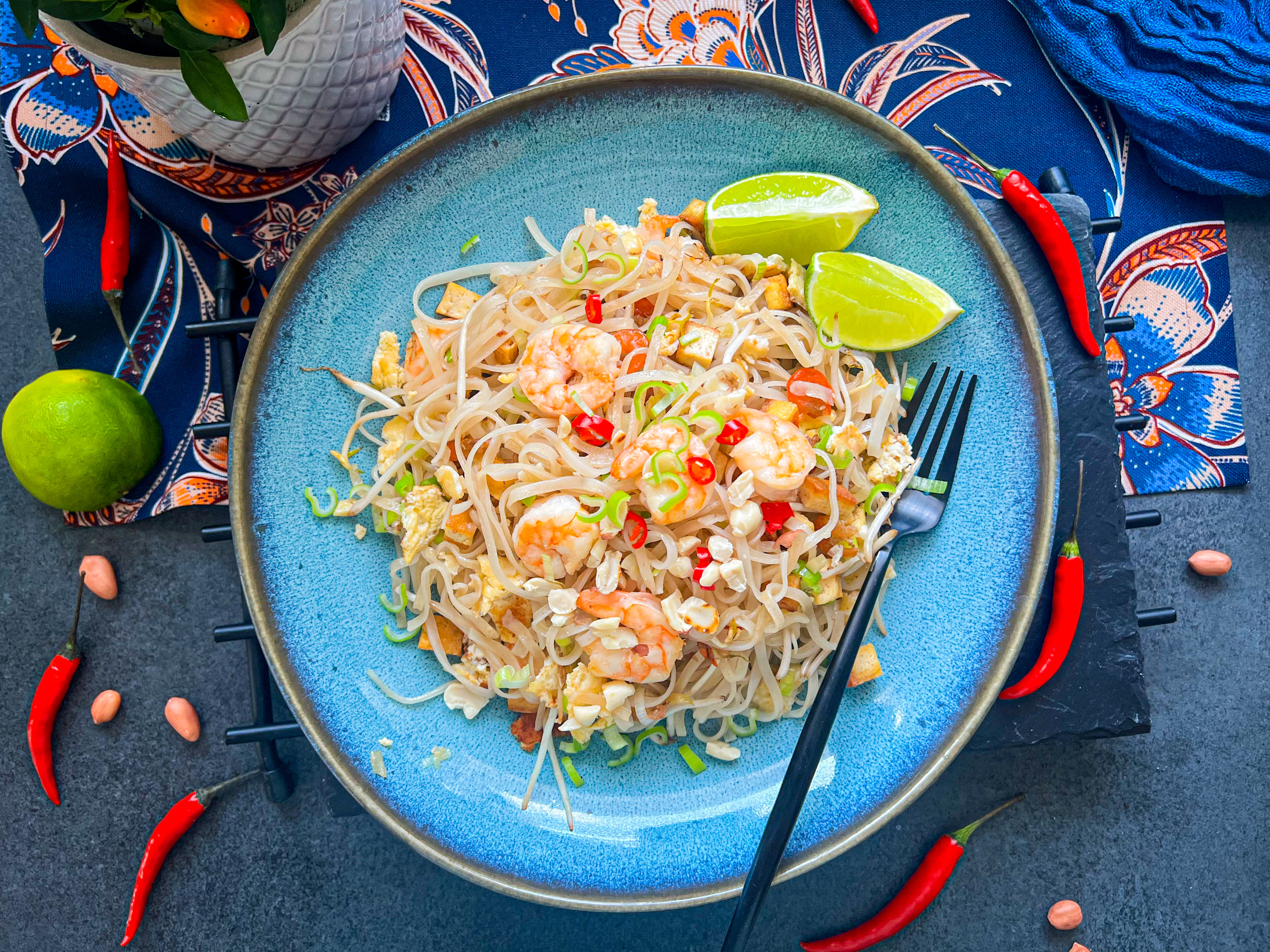 Smažené nudle pad thai recept