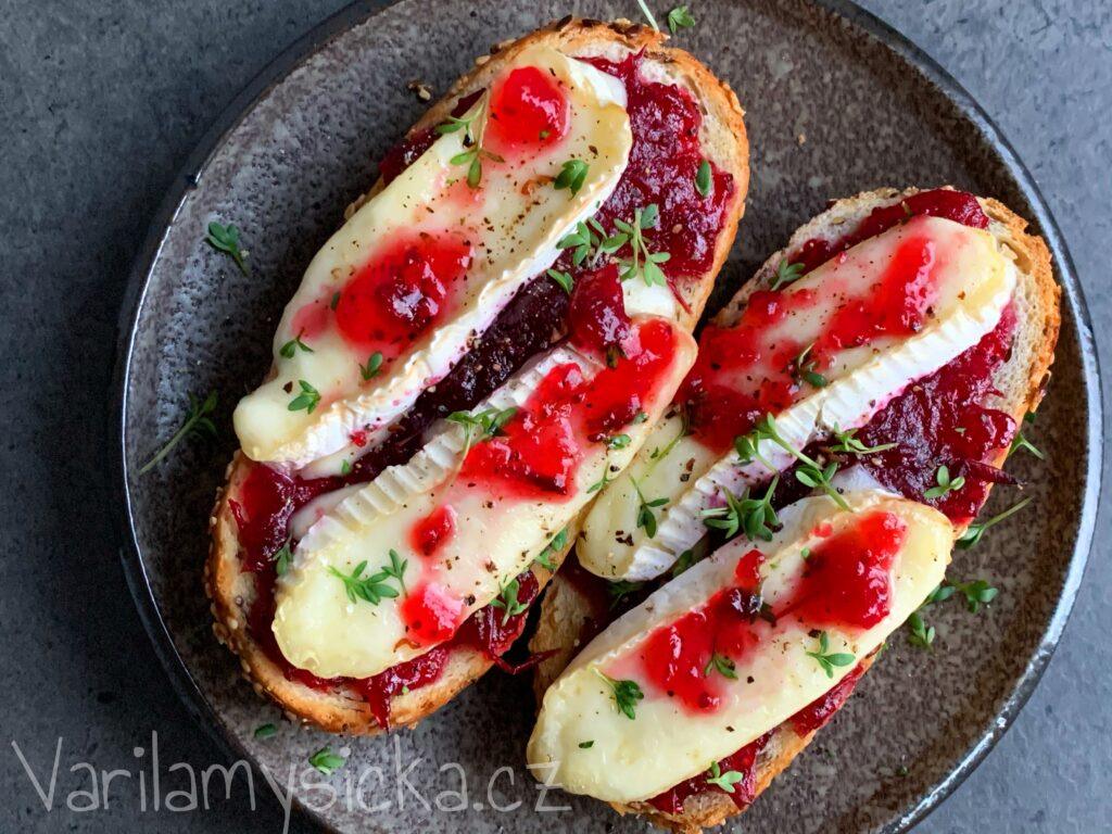 Hermelín zapečený v troubě recept