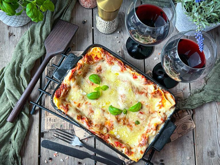 Boloňské lasagně s bešamelem recept