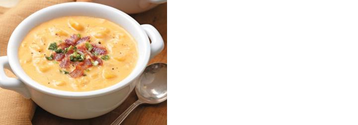 Bramborovo-sýrová polévka