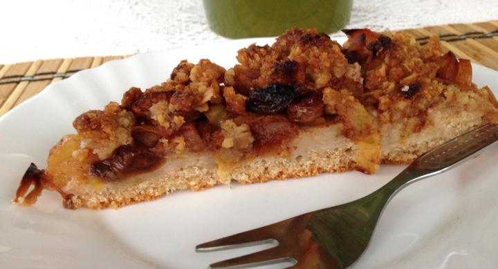 Banánovo-jablečný koláč