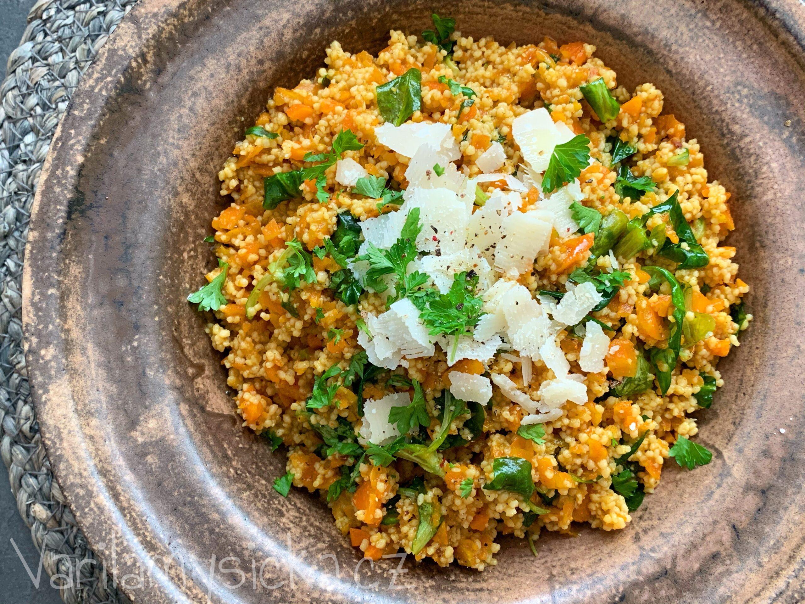 Luštěninový kuskus