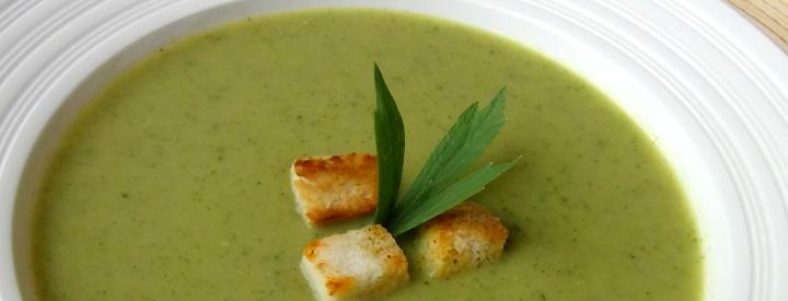 Zdravá cuketová polévka