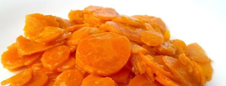 Zdravá dušená mrkev