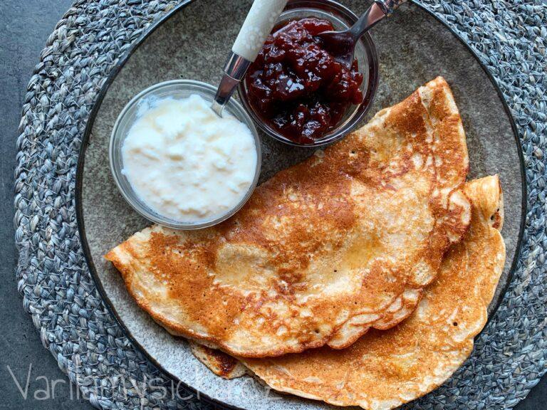 Zdravé palačinky recept