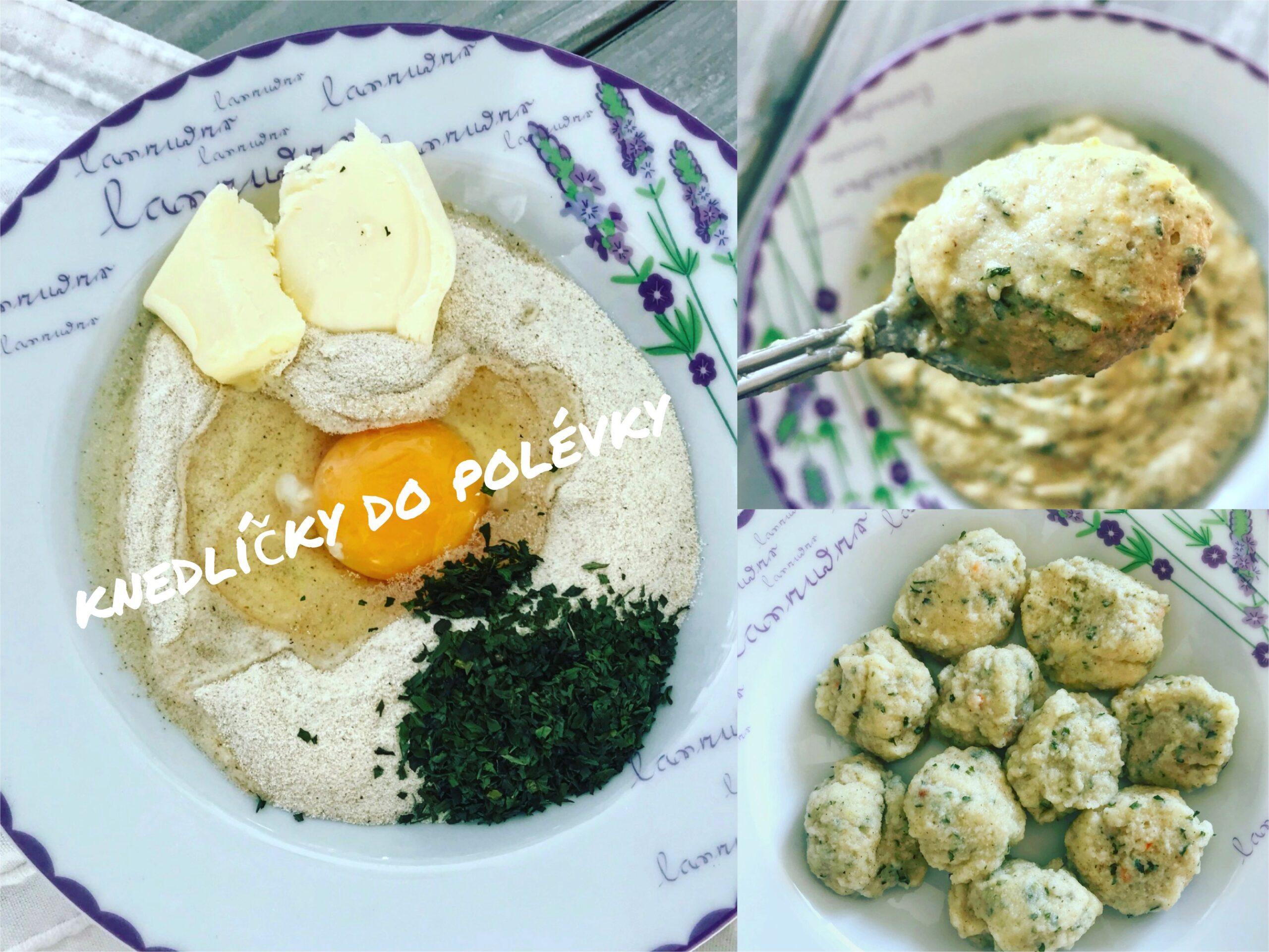 Zdravé knedlíčky do polévky