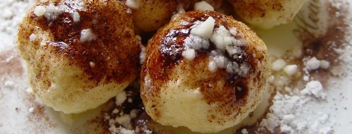 Křehoučké tvarohové knedlíky