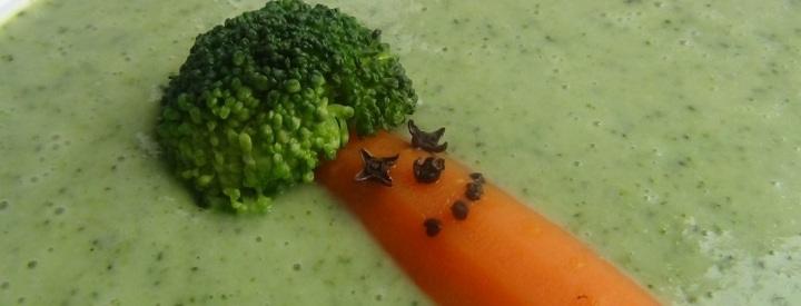 Krémová brokolicová polévka