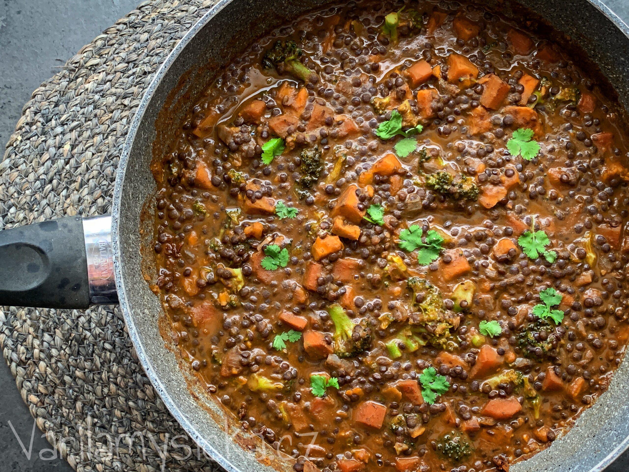 Čočka se zeleninou recept