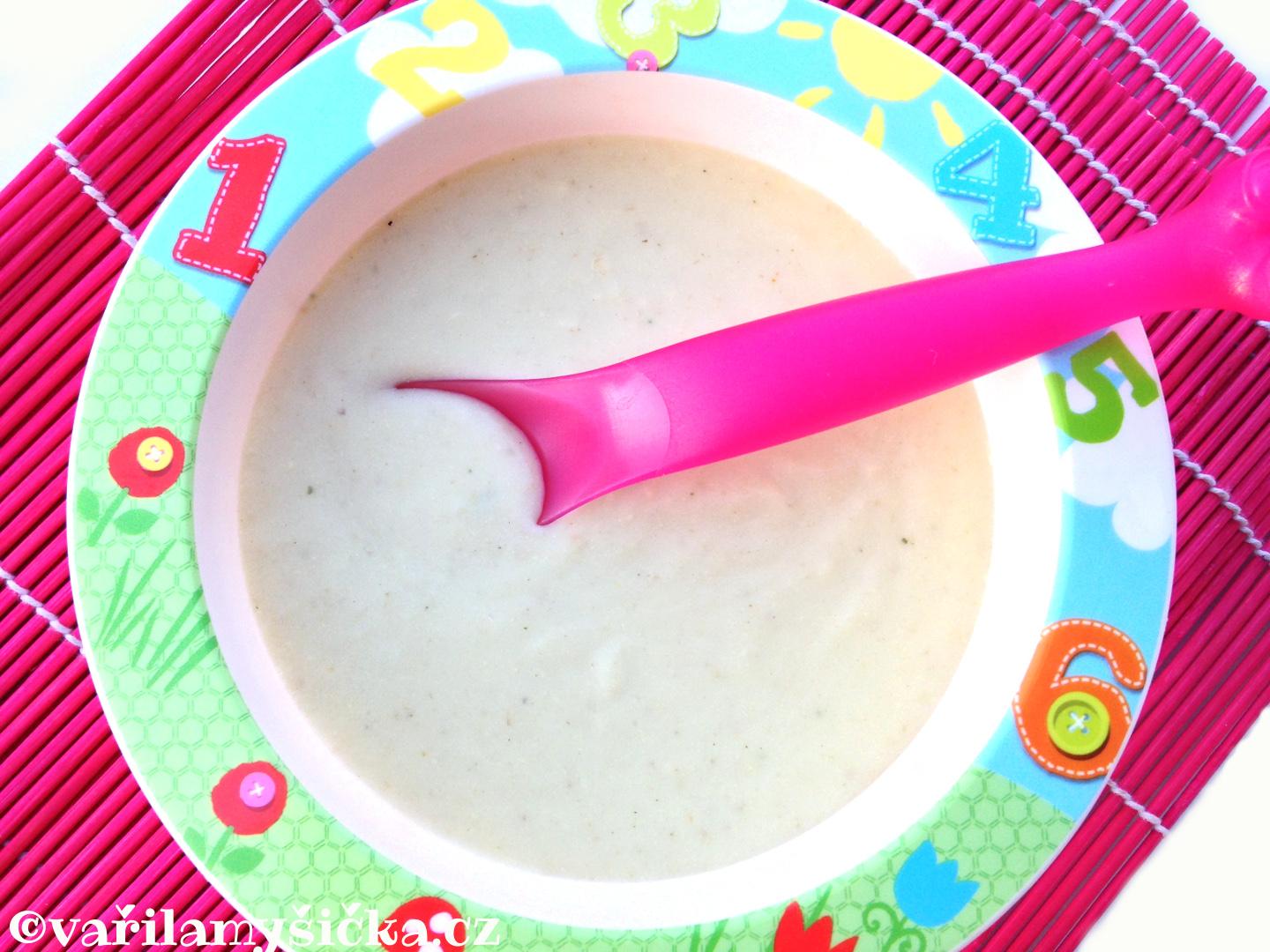 Květáková polévka pro děti