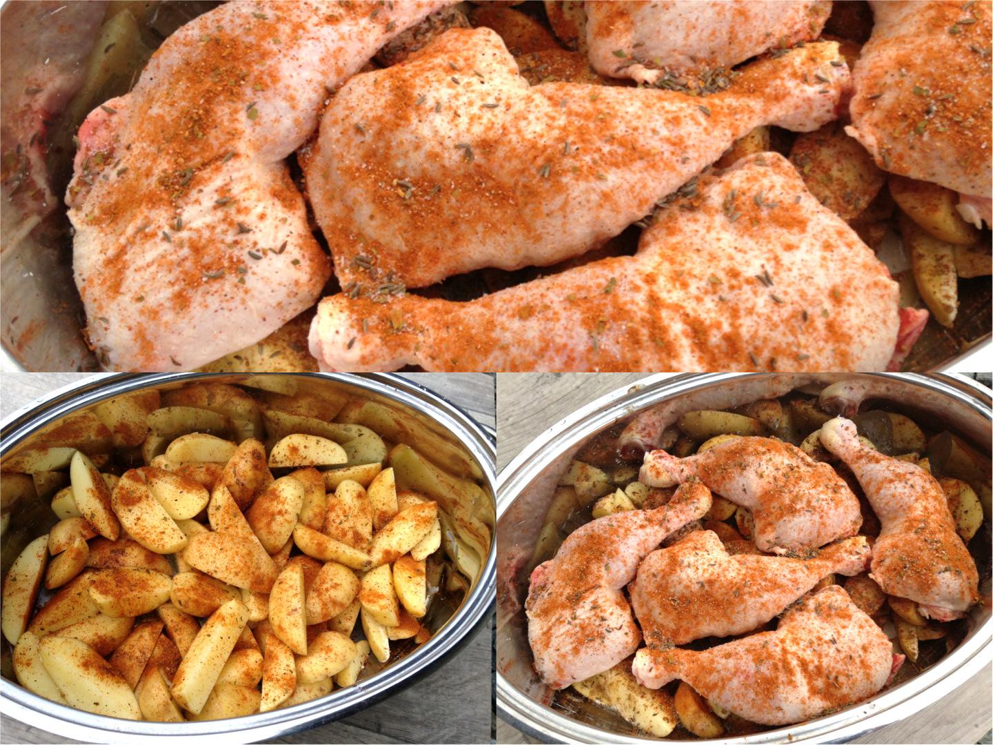 Kuřecí stehna recept