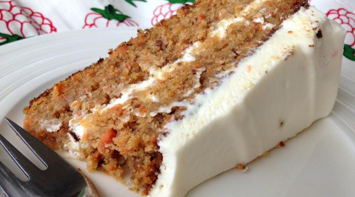 Úžasný mrkvový dort
