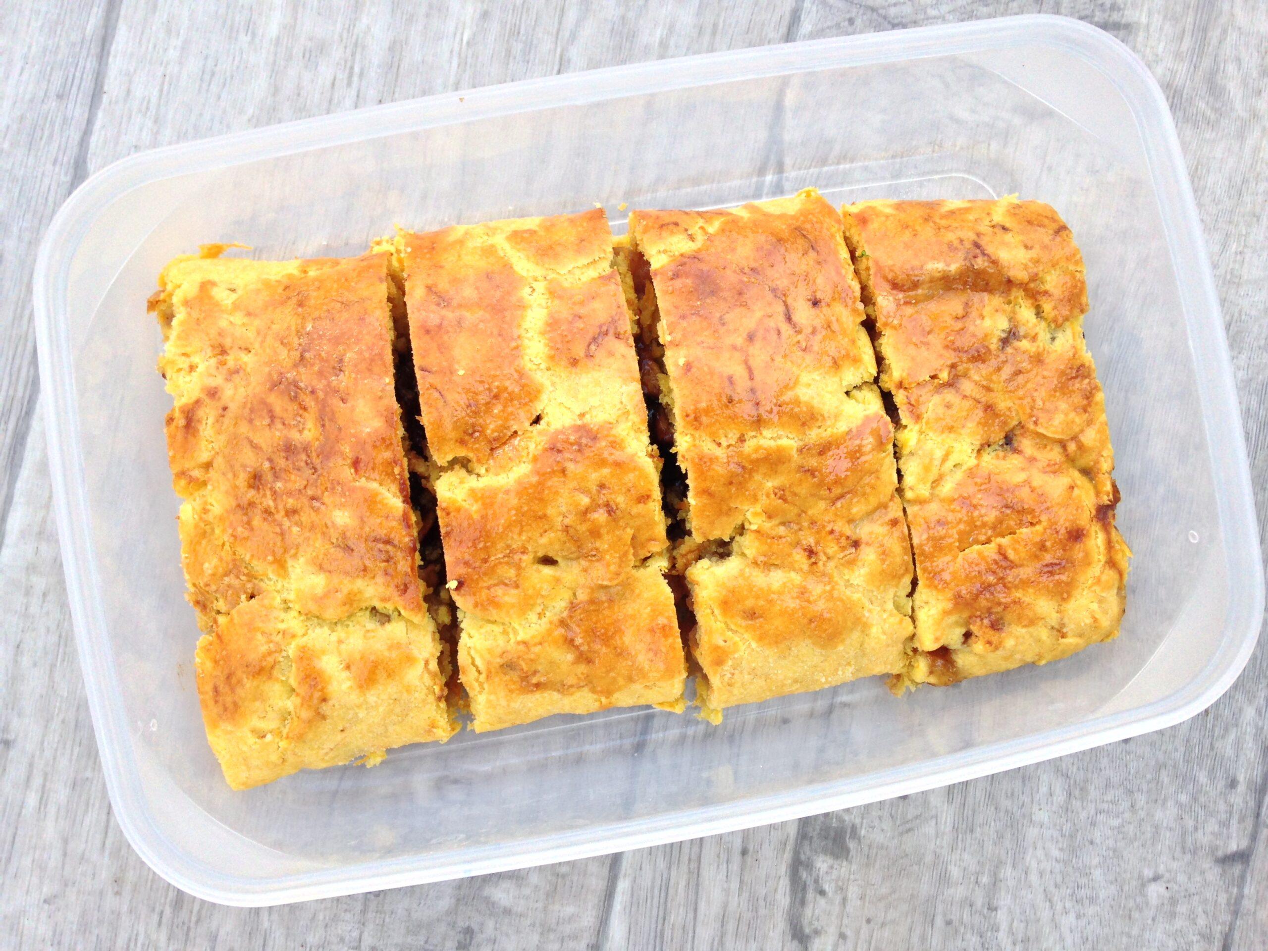 Závin z mrkvového těsta