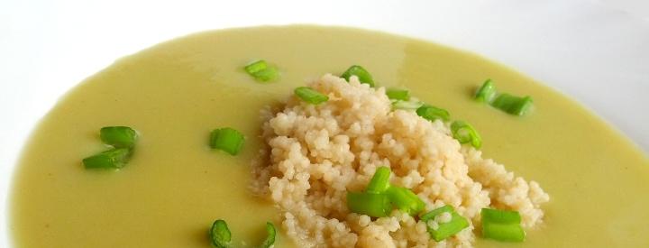 Zdravá pórková polévka