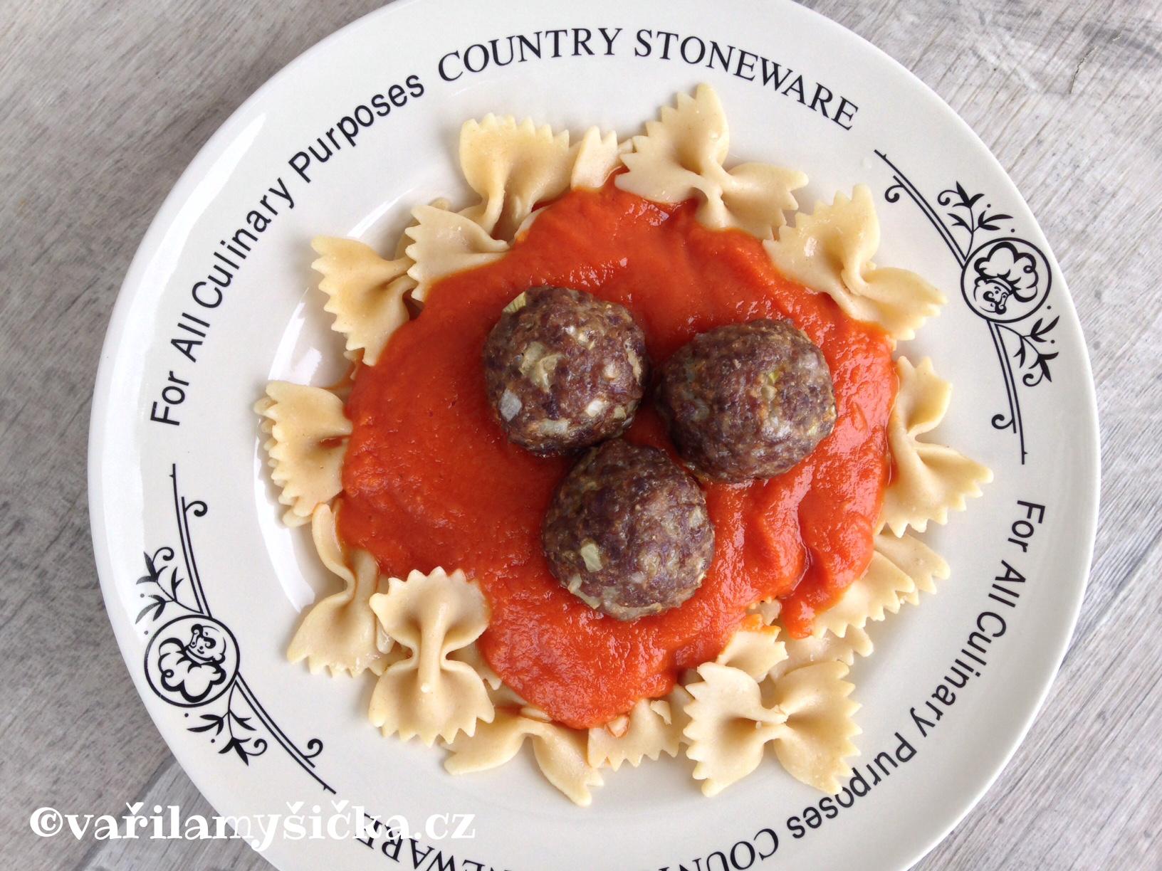 Pečené masové kuličky