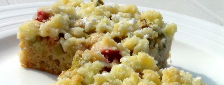 Zdravý rebarborový koláč