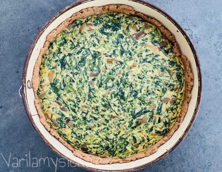 Quiche s tofu