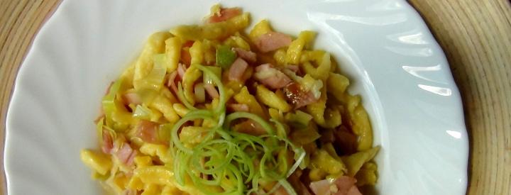 Špecle recept - rychlá večeře