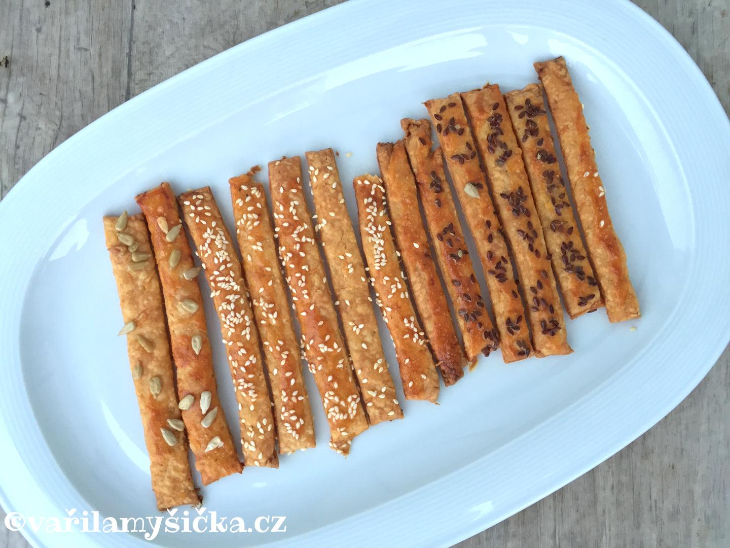 Sýrovo-mrkvové tyčinky