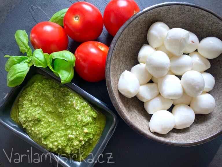 Baby mozzarella recept