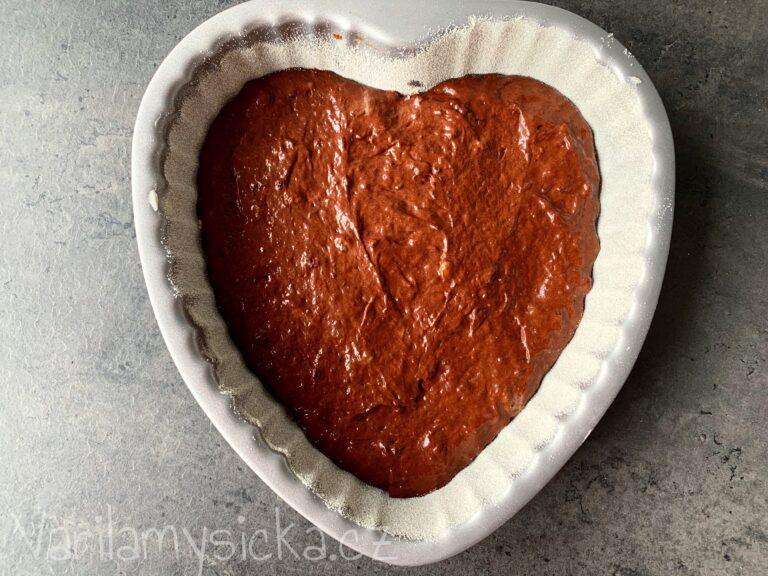 Valentýsnké brownies