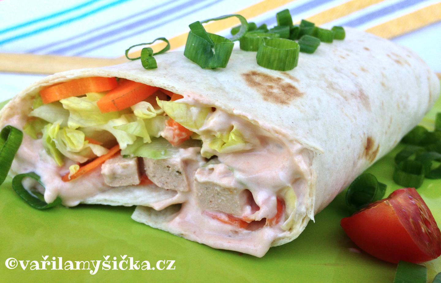 Tortilla se šmakounem