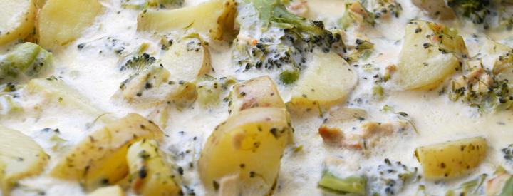 Zapečená brokolice