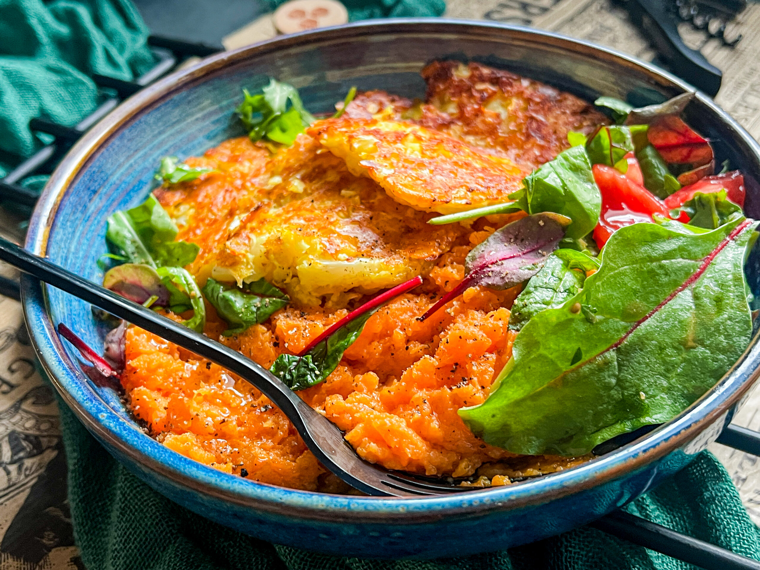 Květákové placičky z trouby