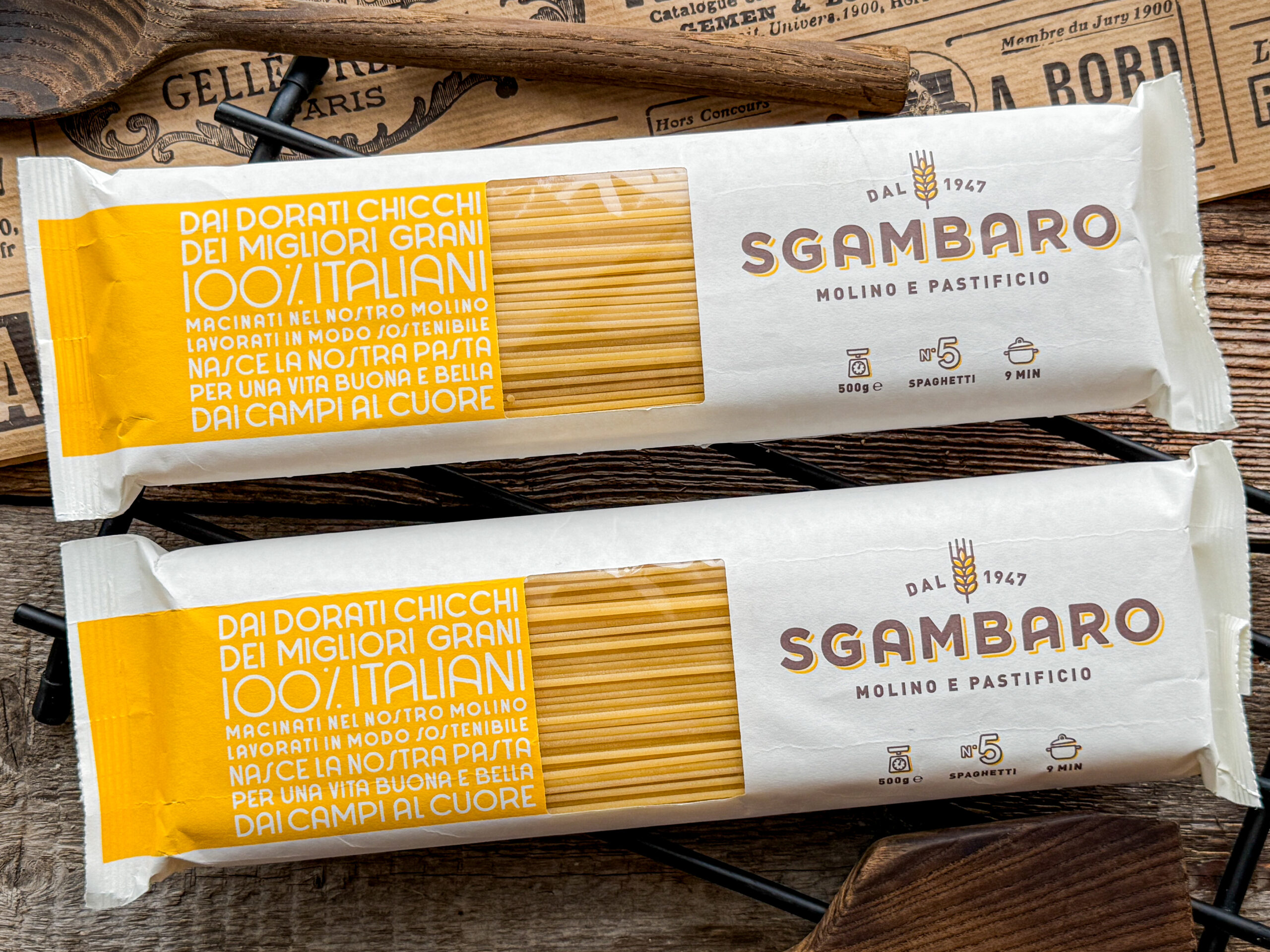 italské špagety ze semoliny sgambaro